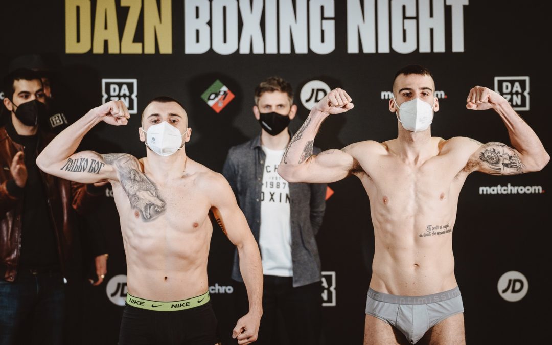 Milano Boxing Night: i pesi ufficiali dei pugili