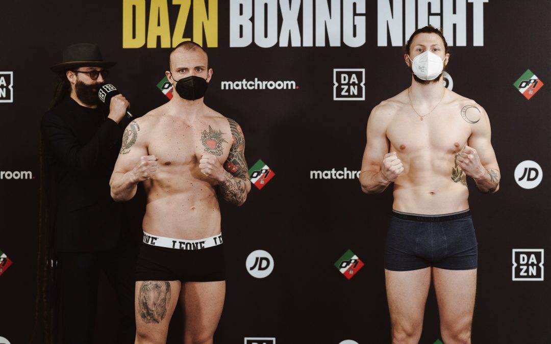 Milano Boxing Night: i pesi ufficiali