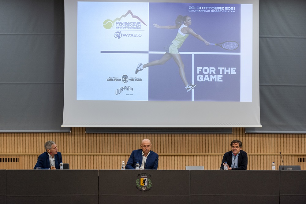 Courmayeur porta il grande tennis sul tetto d’Europa