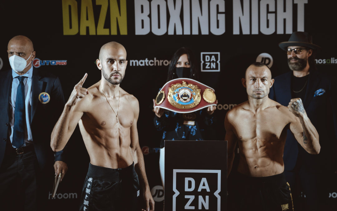 Milano Boxing Night: I pesi ufficiali