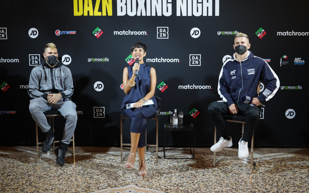 Conferenza stampa della Milano Boxing Night