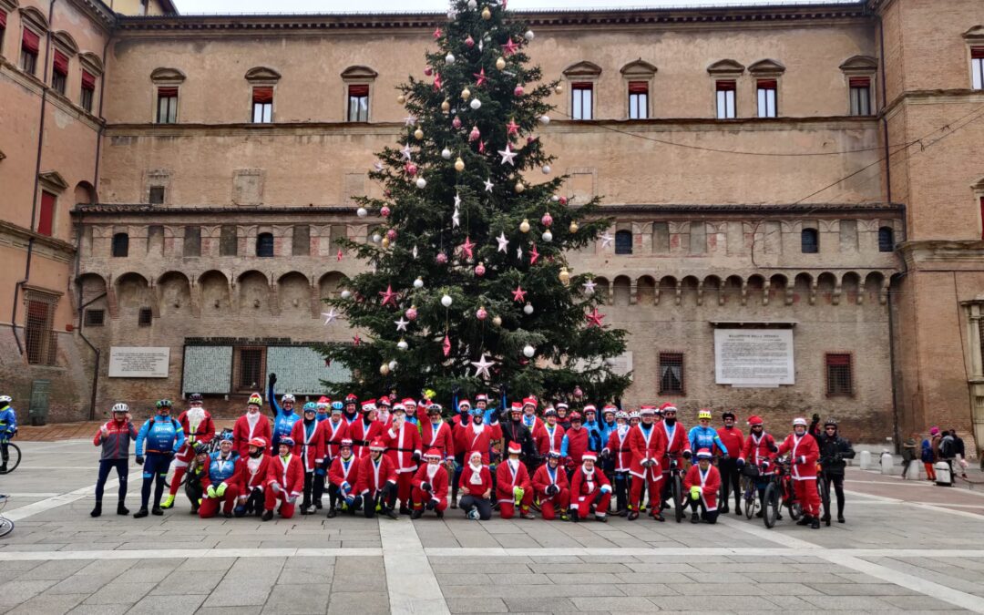 BABBI NATALE IN BICI