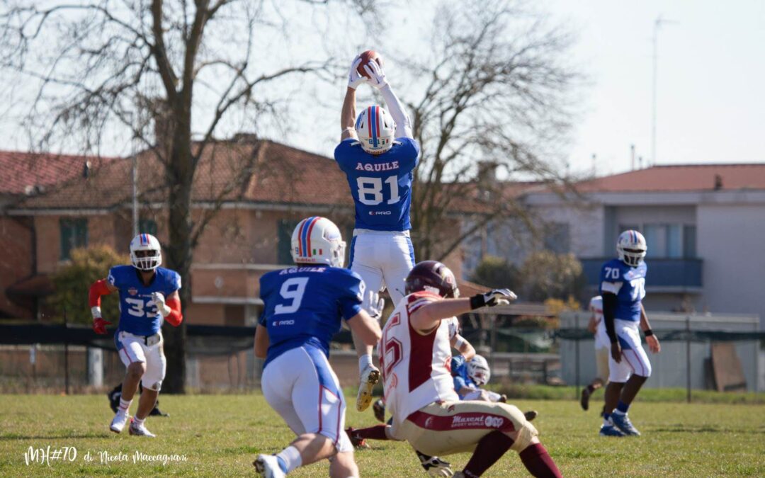 Quinto successo consecutivo per le Aquile Ferrara