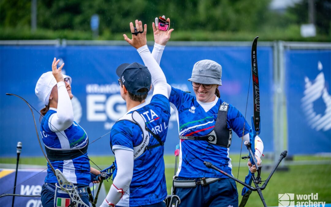 Azzurri d’oro e azzurre di bronzo