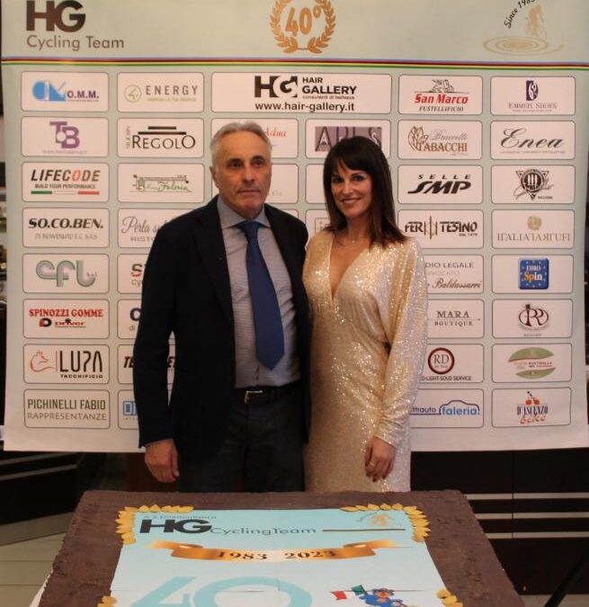 La festa dei 40 anni dell’HG Cycling Team