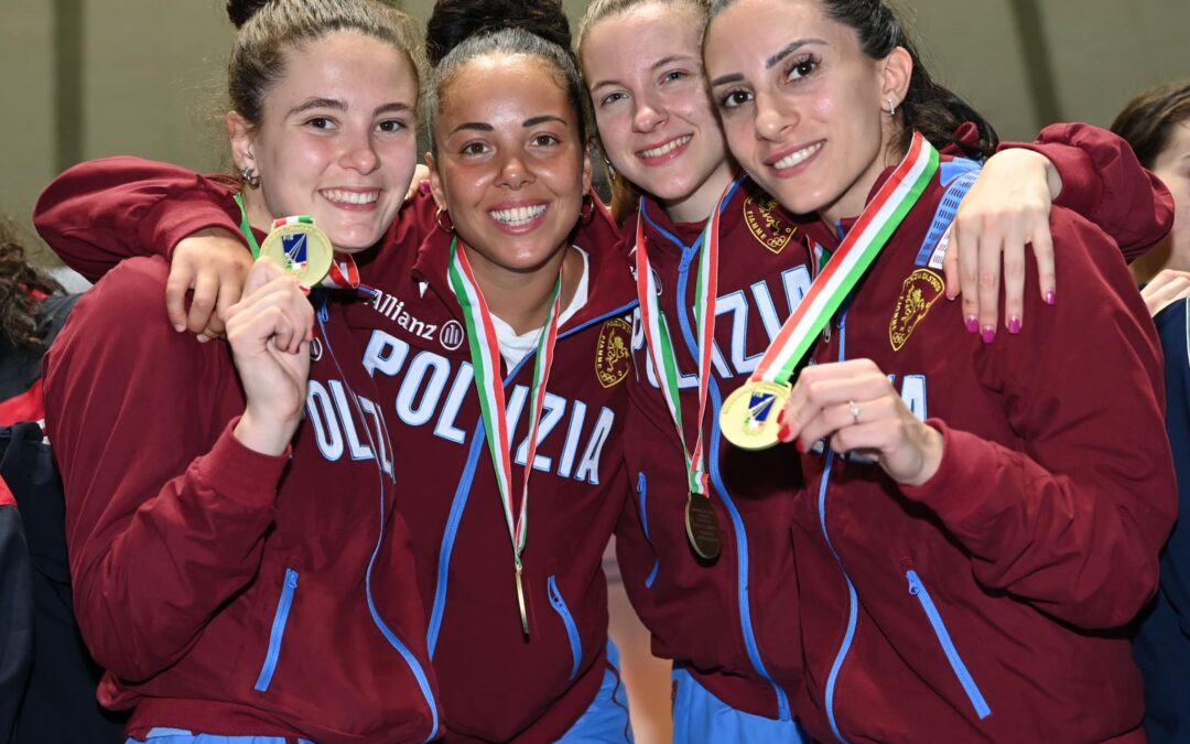 Le Fiamme Oro al femminile vincono i titoli a Squadre