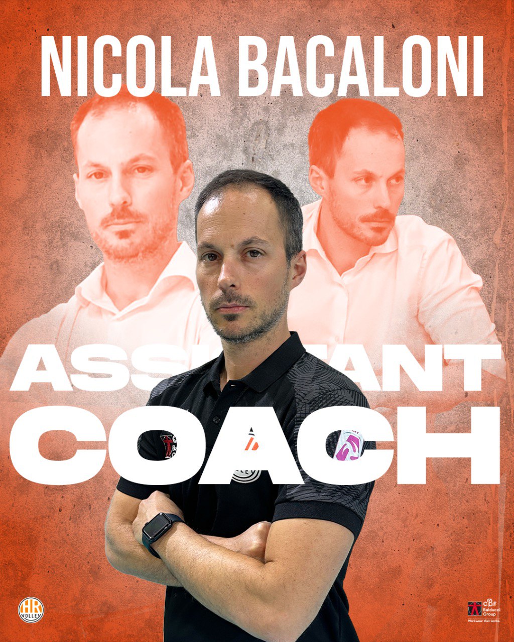 Nicola Bacaloni sarà l’assistant coach per la stagione 2024/25