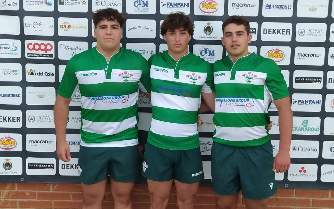 Tre giocatori dell’Unicusano Livorno Rugby convocati nell’Italia u18
