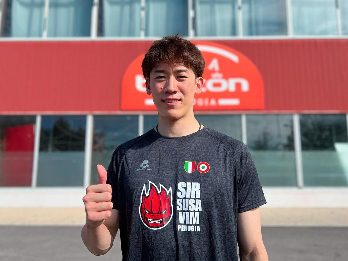 PRIMO ALLENAMENTO A PERUGIA PER YUKI ISHIKAWA