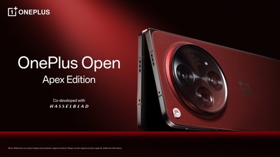 OnePlus presenterà l’OnePlus Open Apex Edition