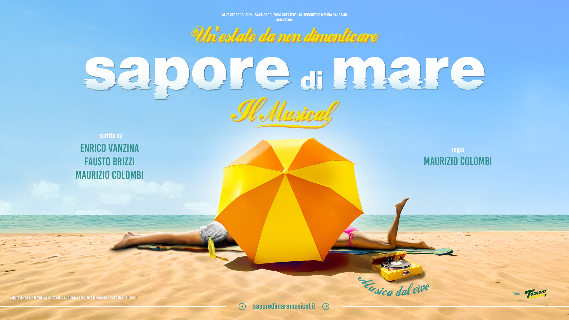 “Sapore di Mare – il musical” per la prima volta a teatro