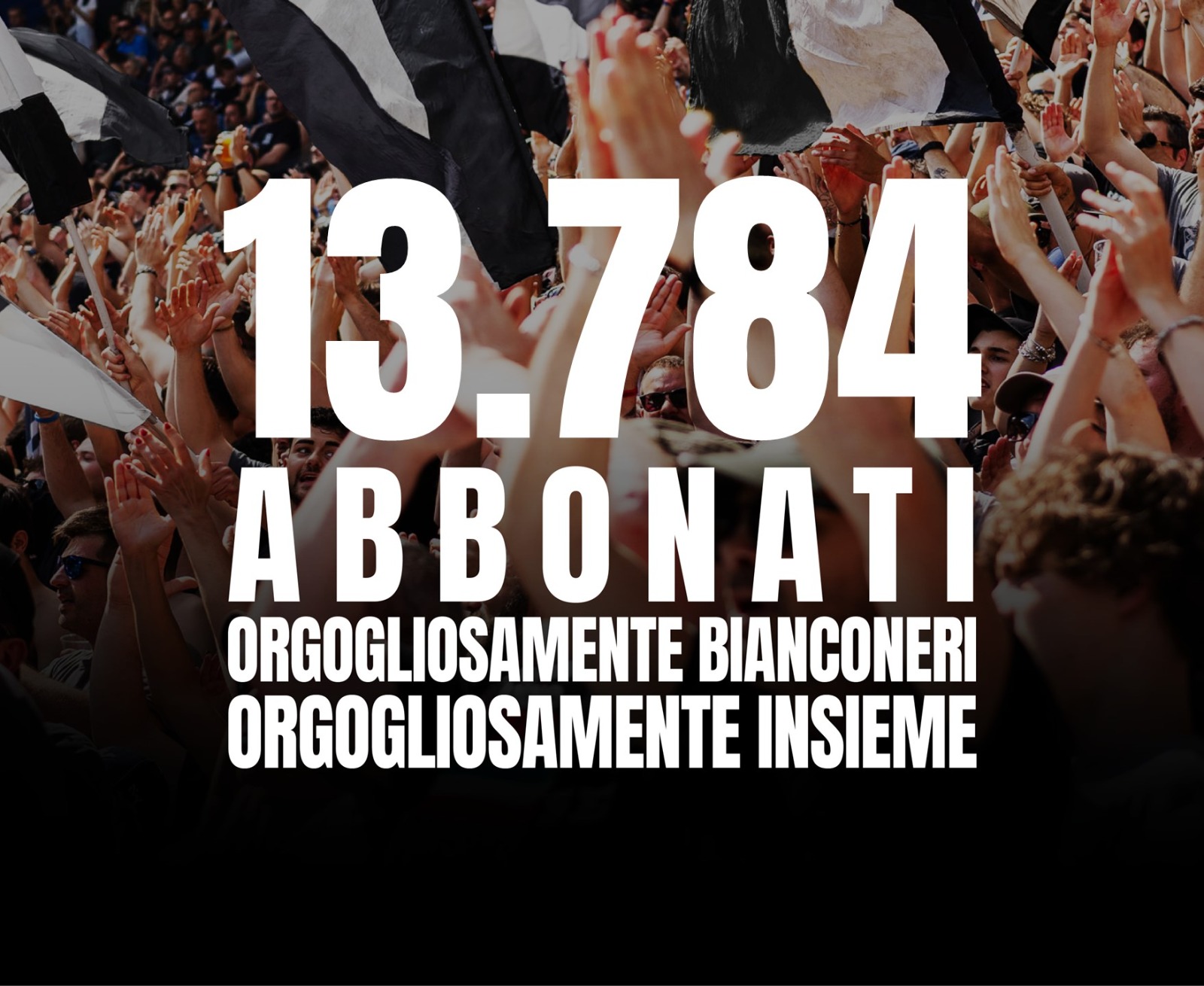 Udinese Calcio 1896: 13784 volte Grazie