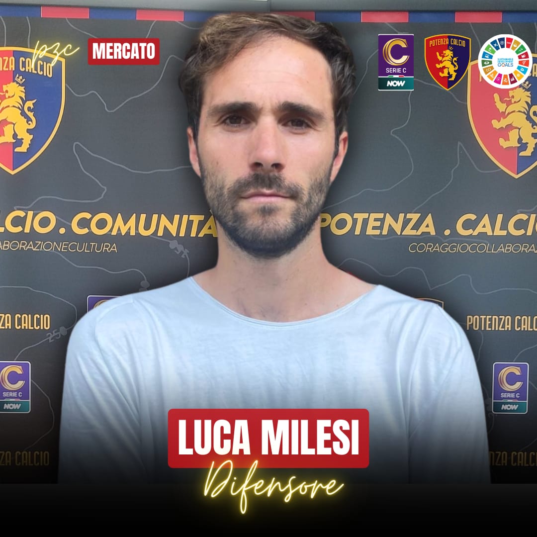 MILESI NUOVO DIFENSORE DEL POTENZA CALCIO