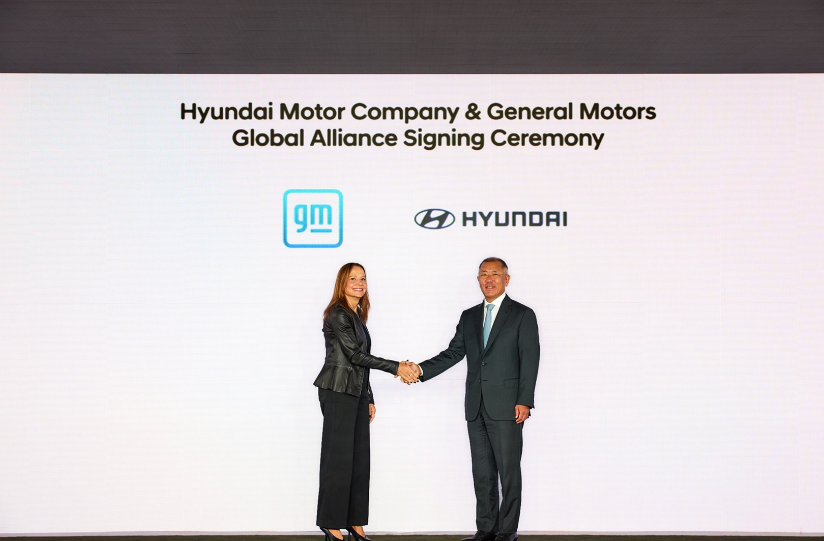 Hyundai e GM firmano un memorandum d’intesa