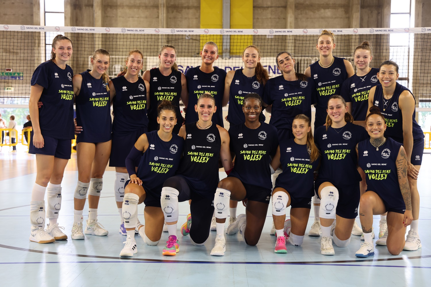 Savino Del Bene Volley: successo nel primo allenamento