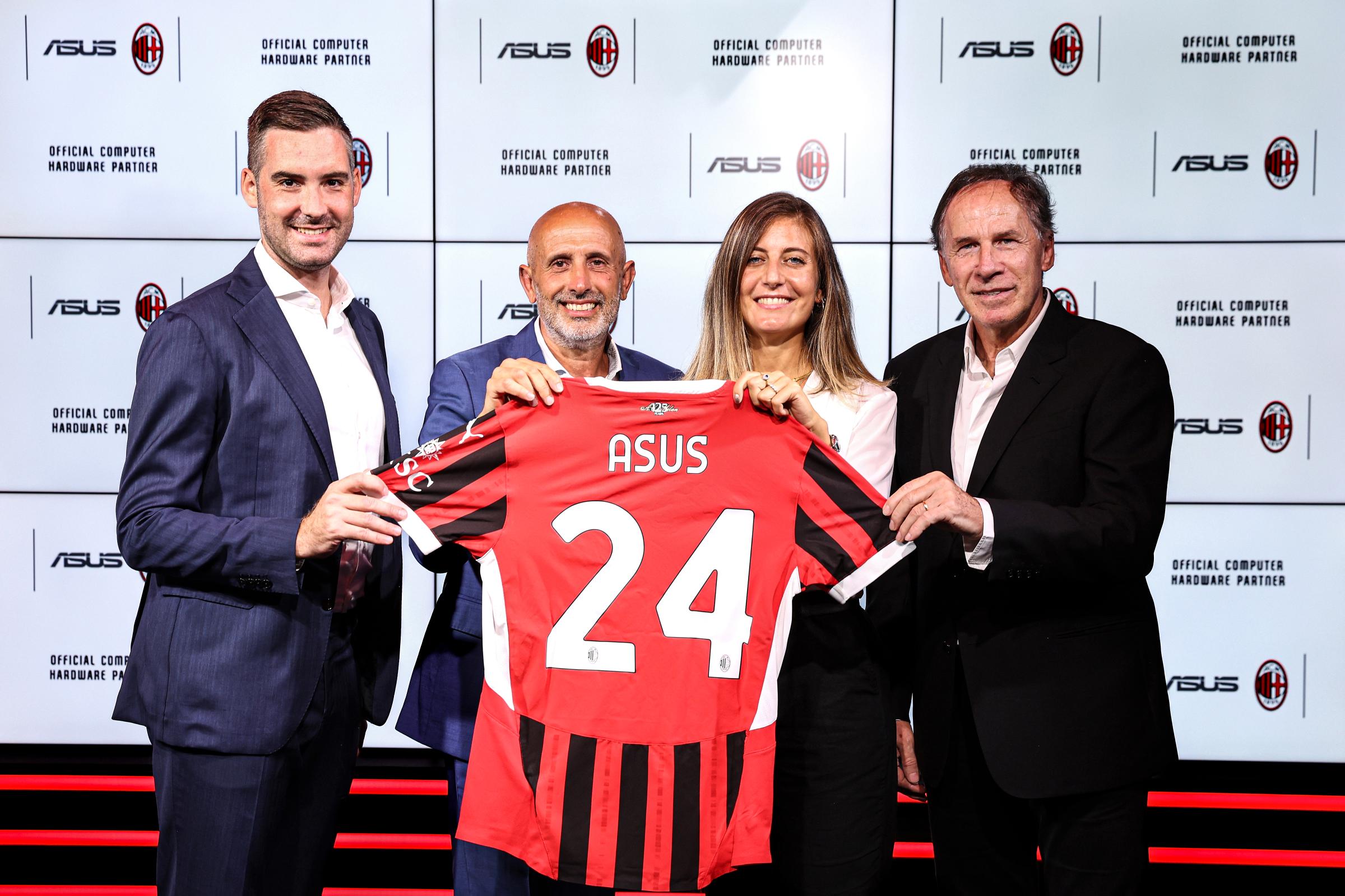 AC MILAN ANNUNCIA ASUS COME NUOVO PARTNER