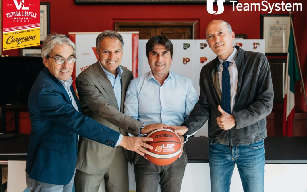 Carpegna Prosciutto Basket Pesaro: arriva TeamSystem