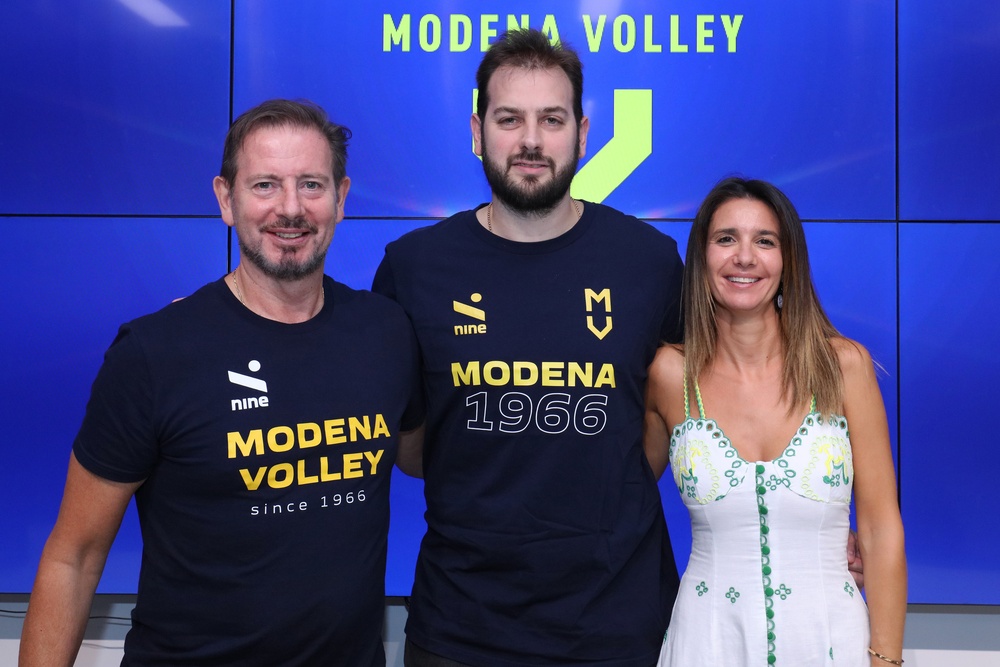 Presentazione del nuovo capitano Modena Volley