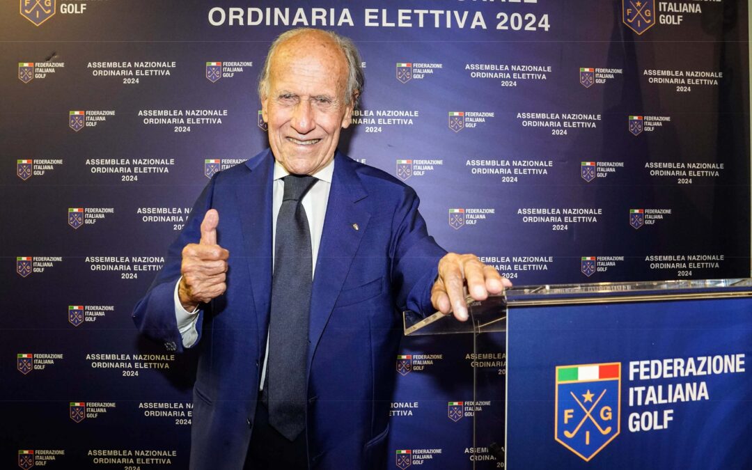 Chimenti rieletto Presidente della Federazione Italiana Golf