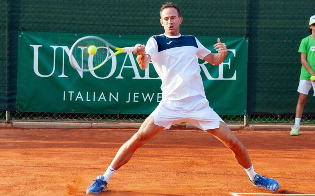 I campioni della storia del tennis italiano in campo al Tennis Giotto