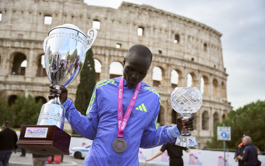 GLI ATLETI ADIDAS conquistano il podio della WIZZ AIR ROME HALF MARATHON