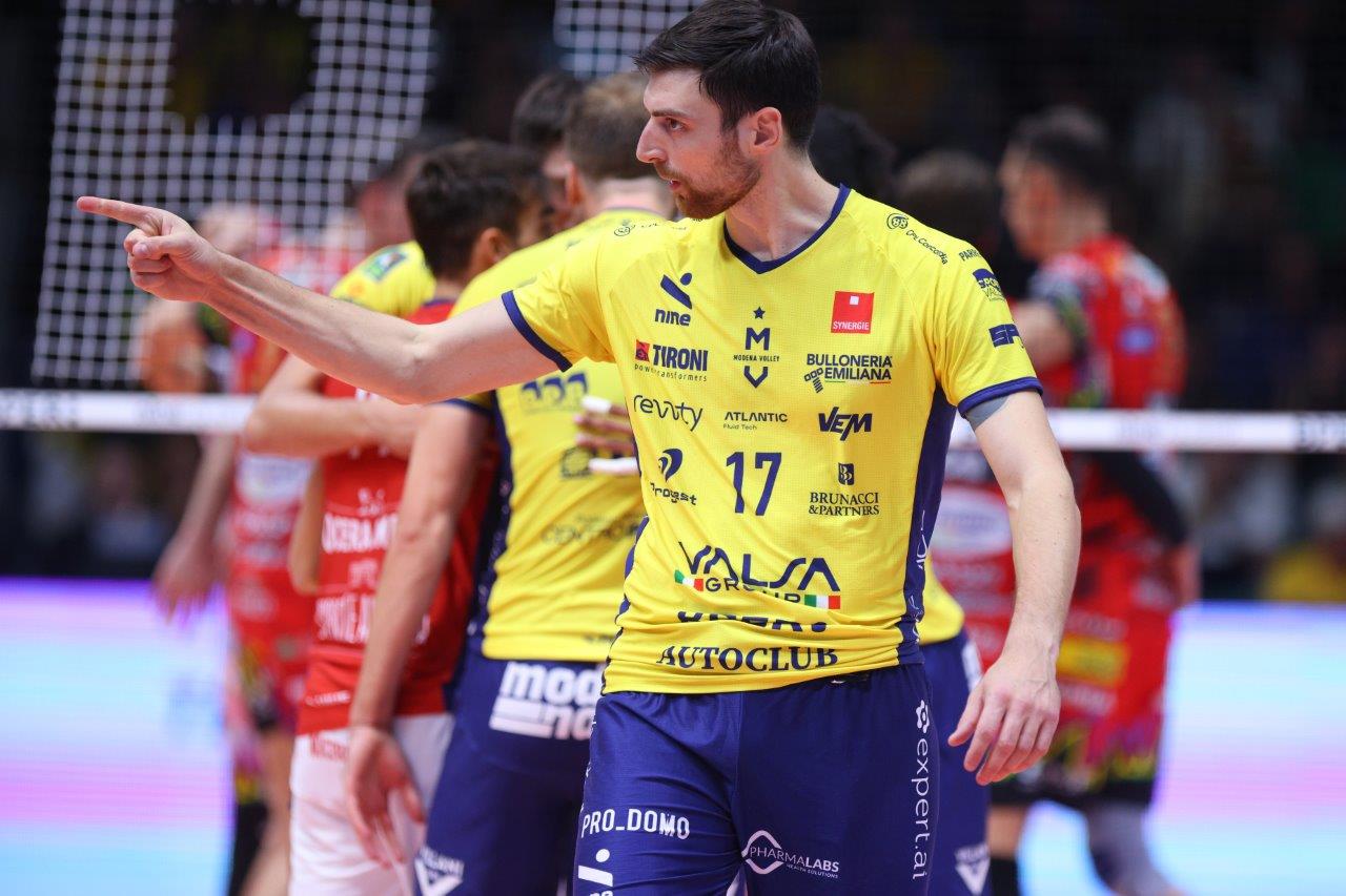 Modena lotta e perde con Perugia  