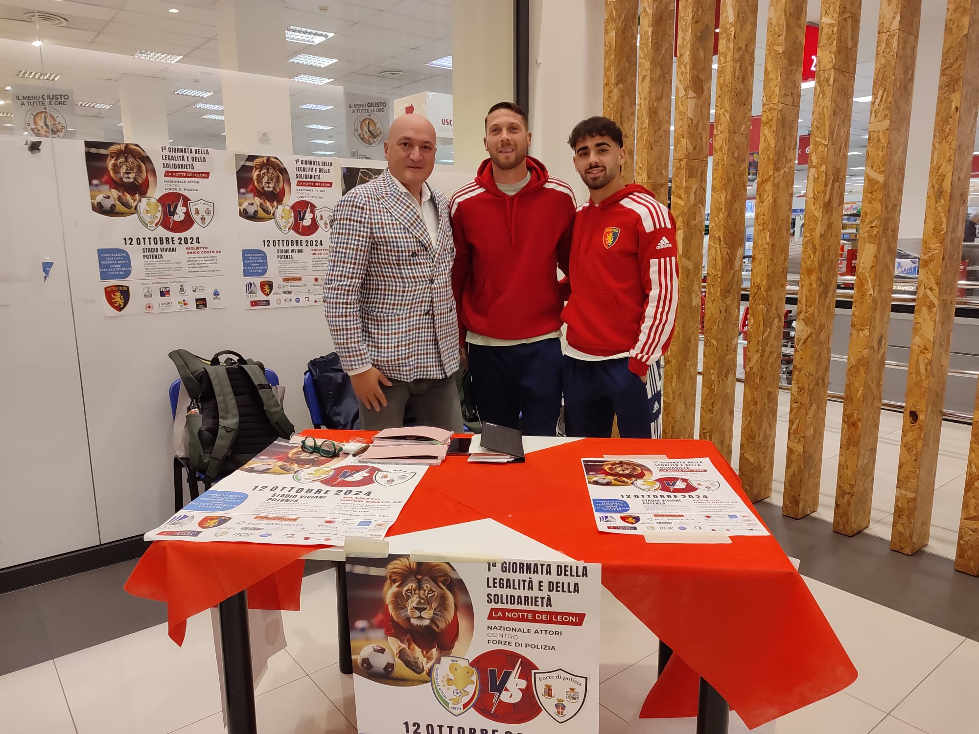 Fondazione Potenza Futura e Potenza Calcio incontrano A.I.P.D.