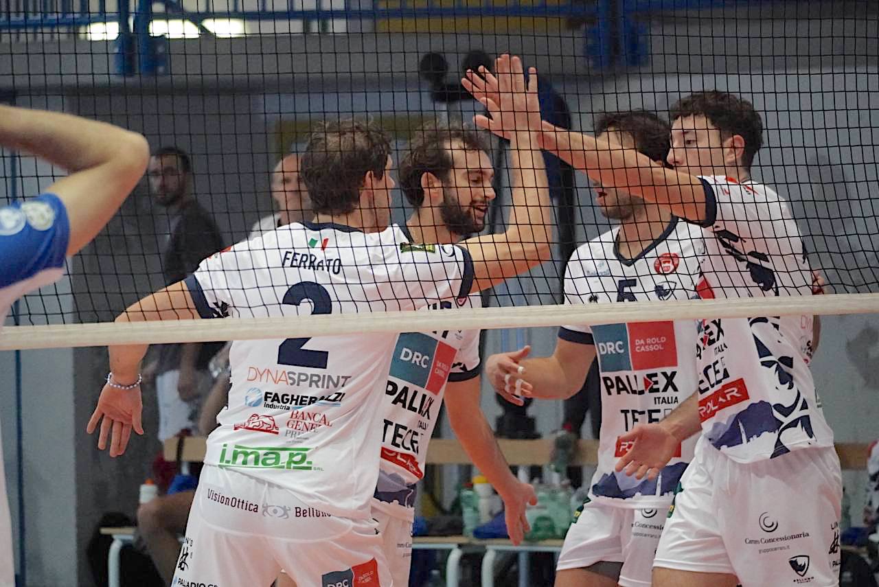 Belluno Volley: luci e ombre nell’ultimo test