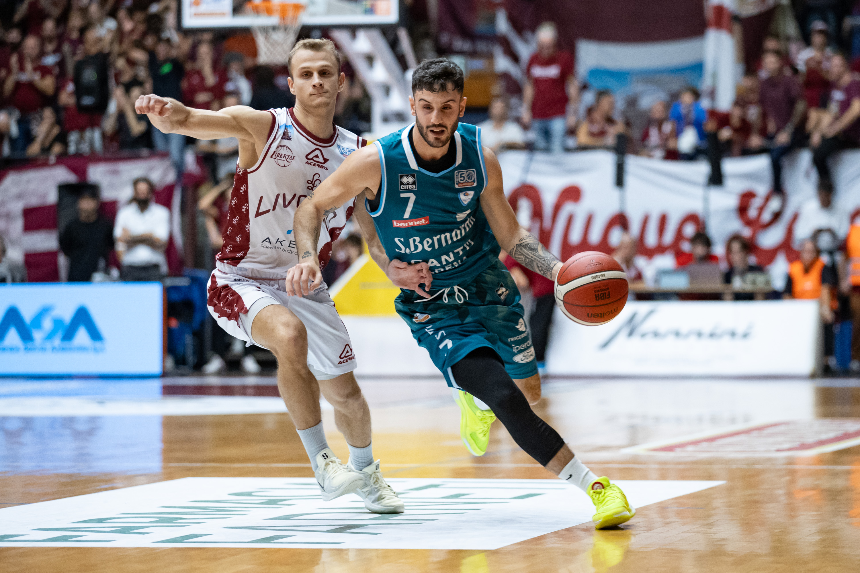 L’ACQUA S.BERNARDO ESPUGNA ANCHE LIVORNO