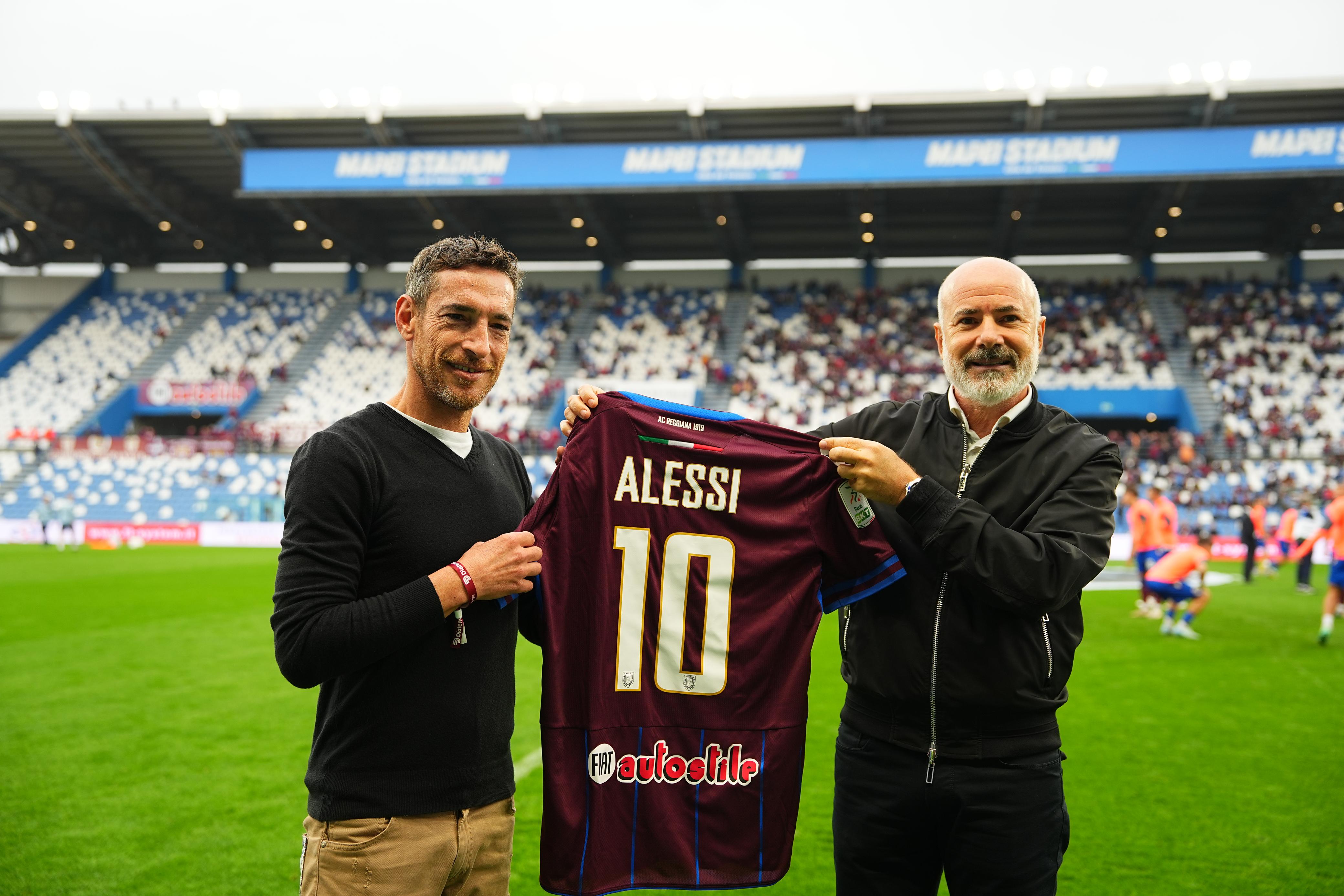 AC Reggiana: giro di campo Giuseppe Alessi