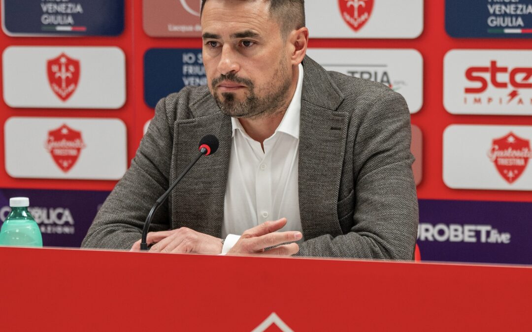 US TRIESTINA CALCIO: presentazione del nuovo allenatore Pep Clotet