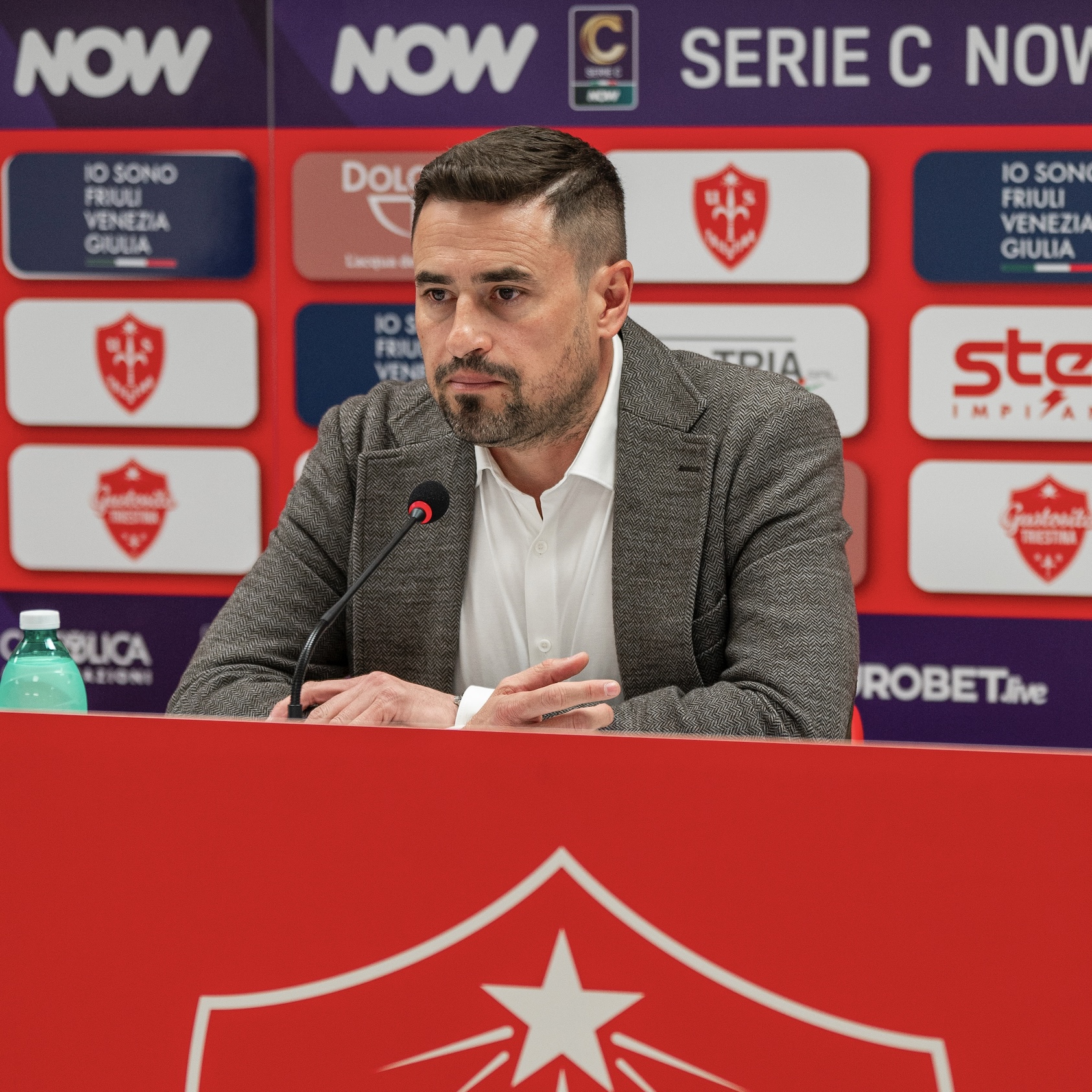 US TRIESTINA CALCIO: presentazione del nuovo allenatore Pep Clotet