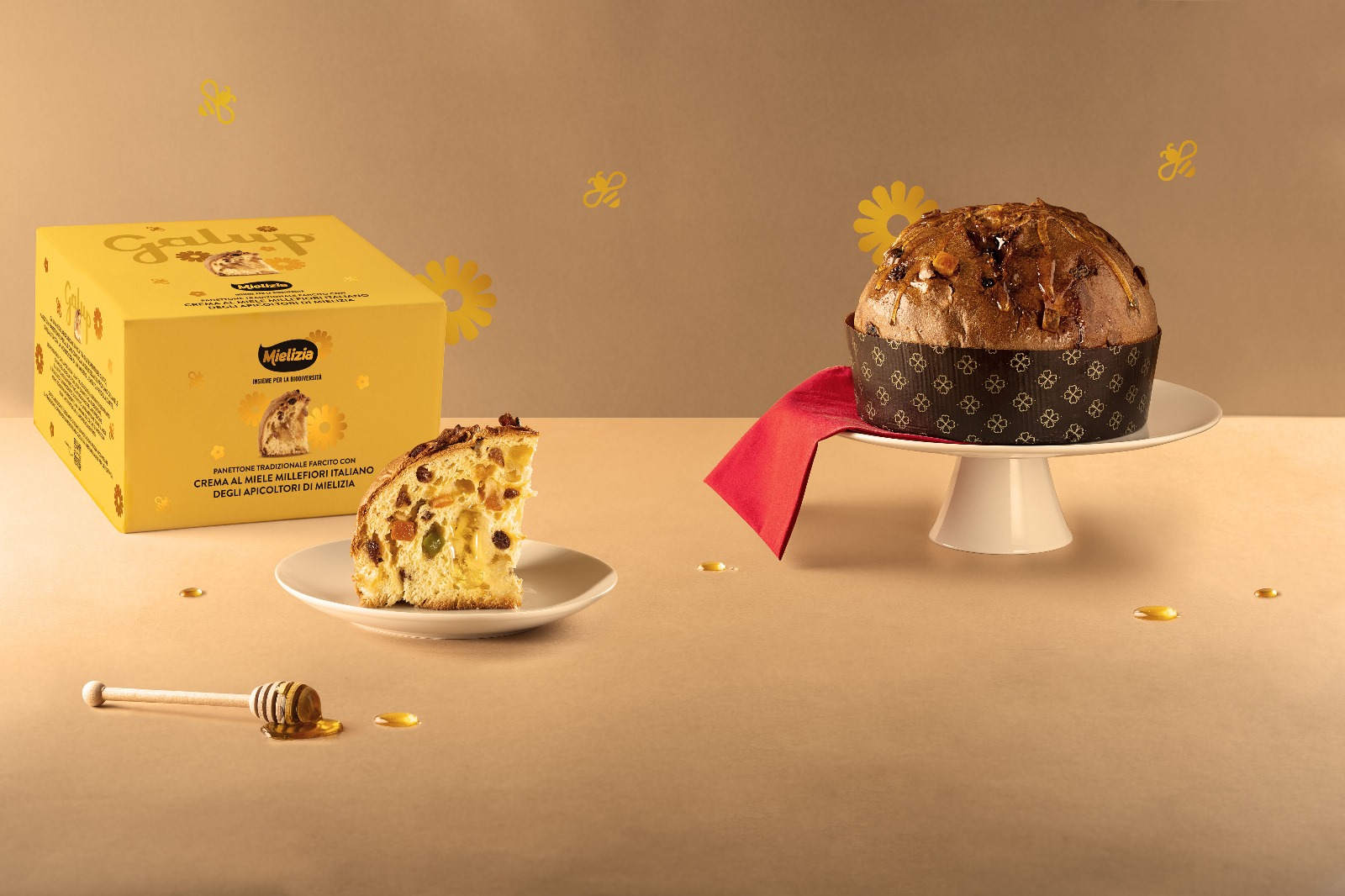 A Natale arriva il Panettone al miele che ama le api