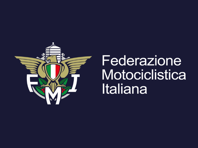 Il restyling del logo della Federazione Motociclistica Italiana