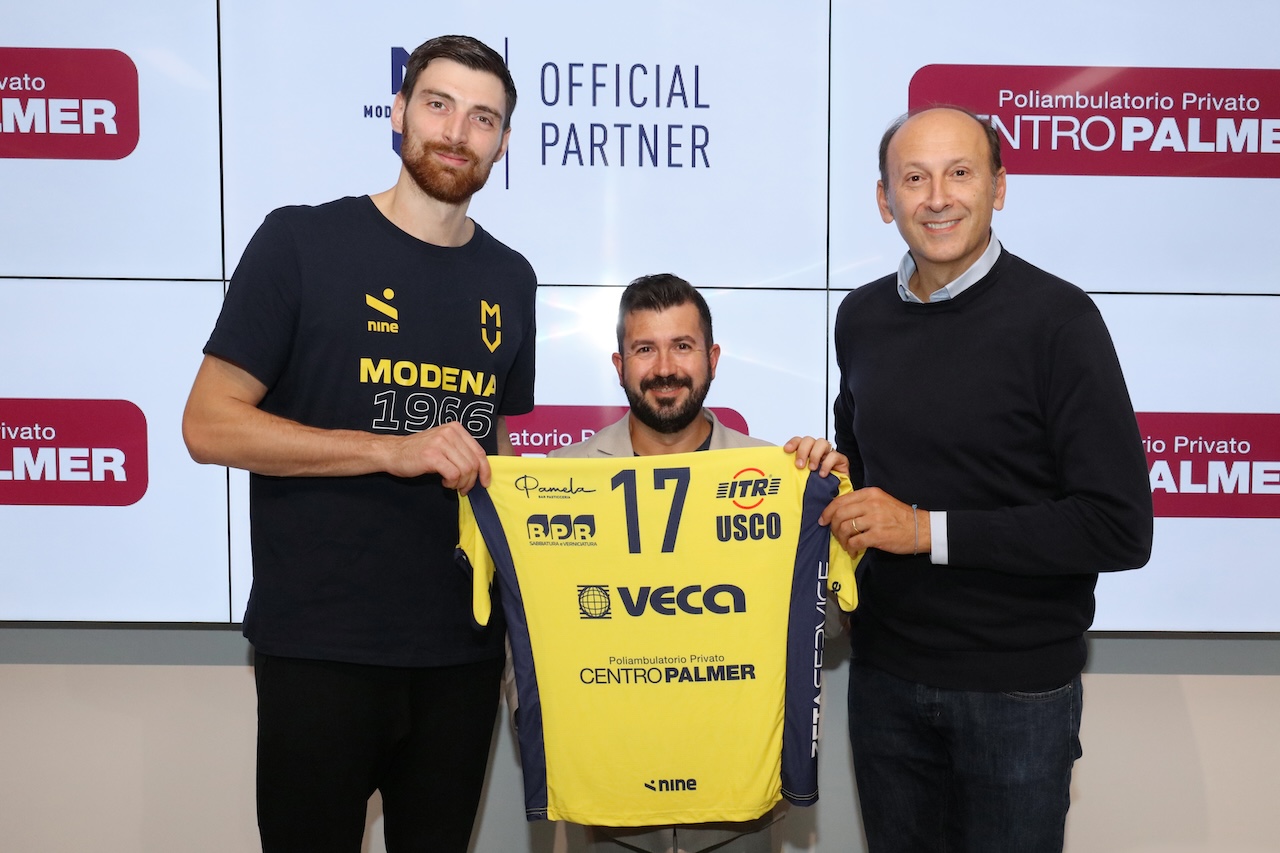 Modena Volley partnership con Poliambulatorio Privato Centro Palmer