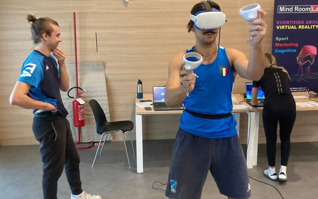 Test con la Realtà virtuale per la spada azzurra