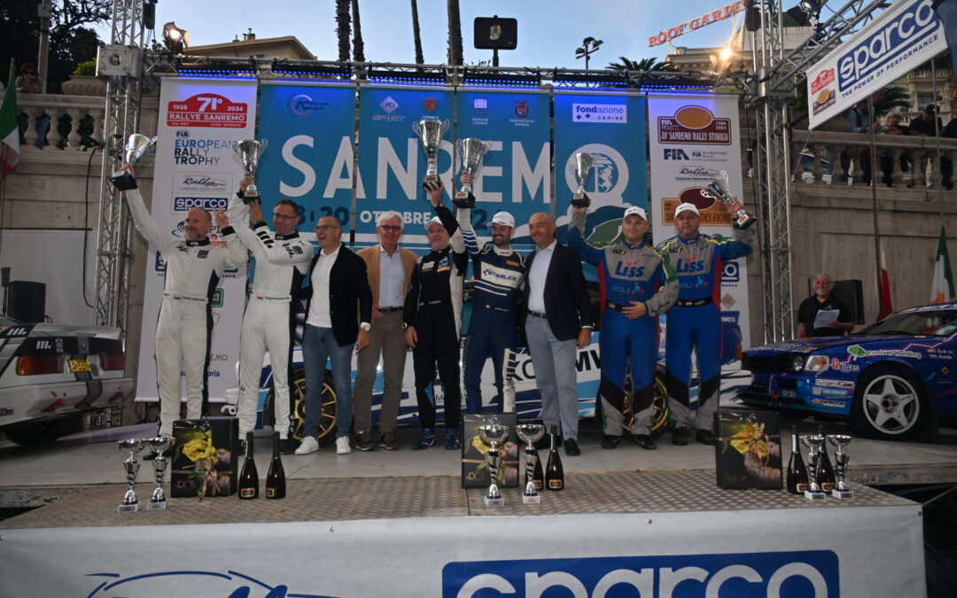 Cunico fa suo il 39° Sanremo Rally Storico