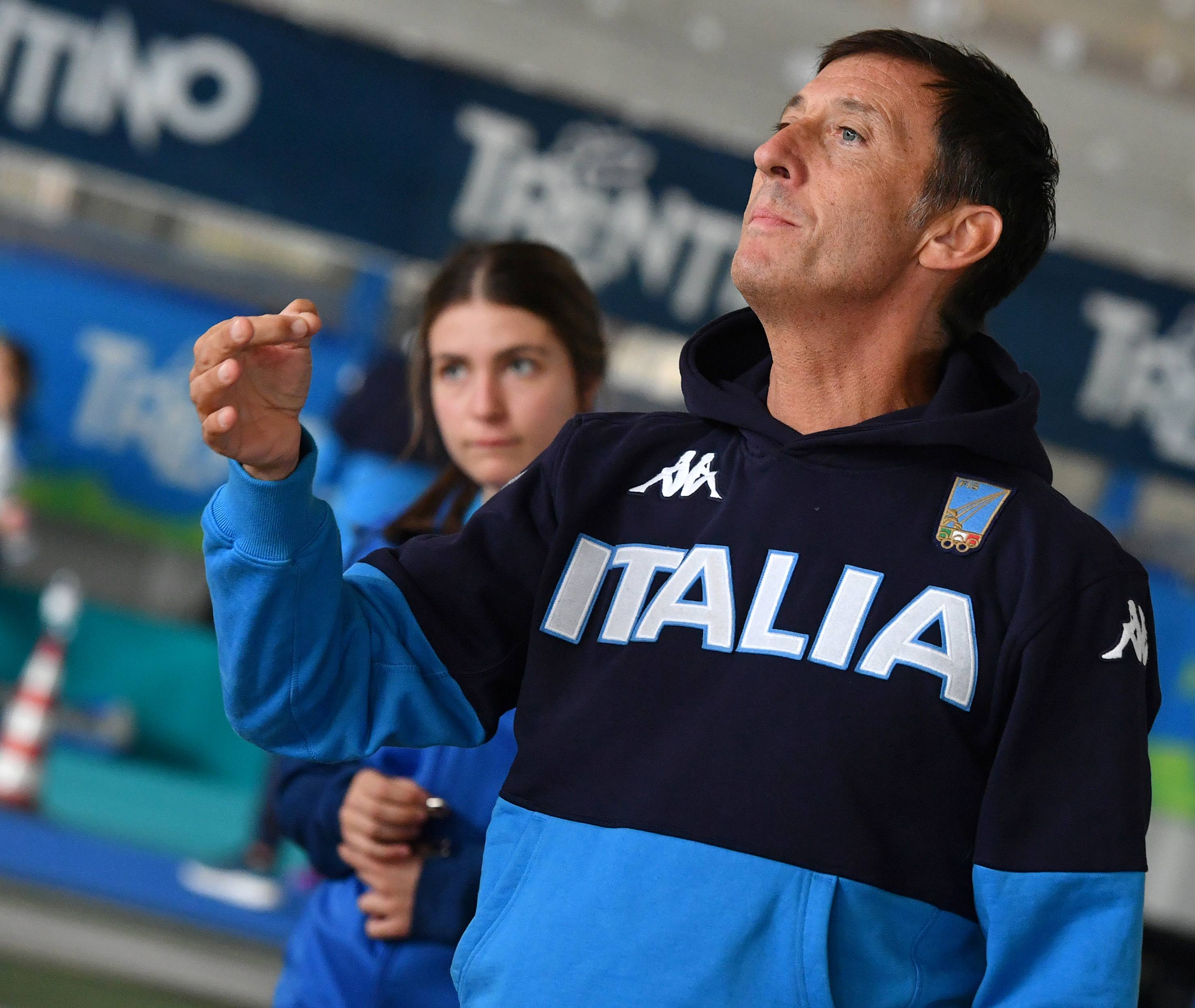 Primo allenamento collegiale a Roma