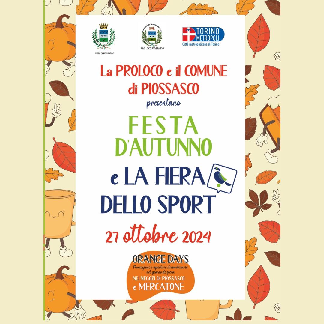 FESTA D’AUTUNNO A PIOSSASCO