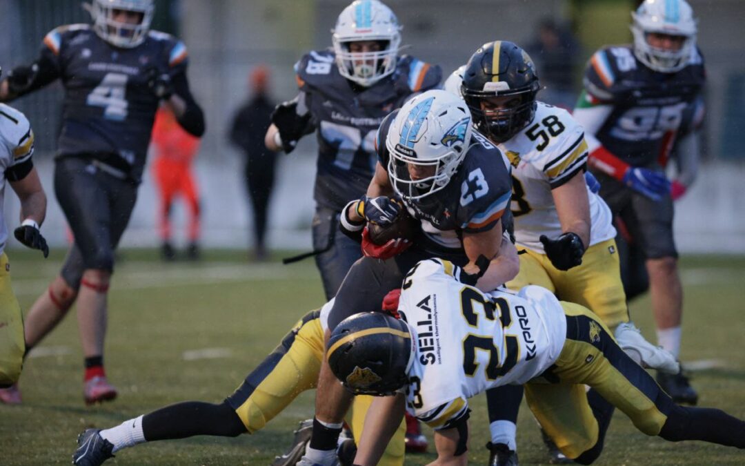 CAMPIONATI TACKLE JUNIOR AL VIA NEL WEEKEND