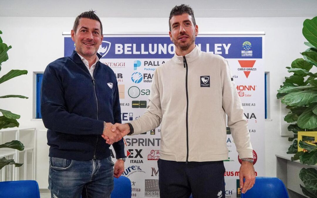 Belluno Volley: Presentato coach Marco Marzola