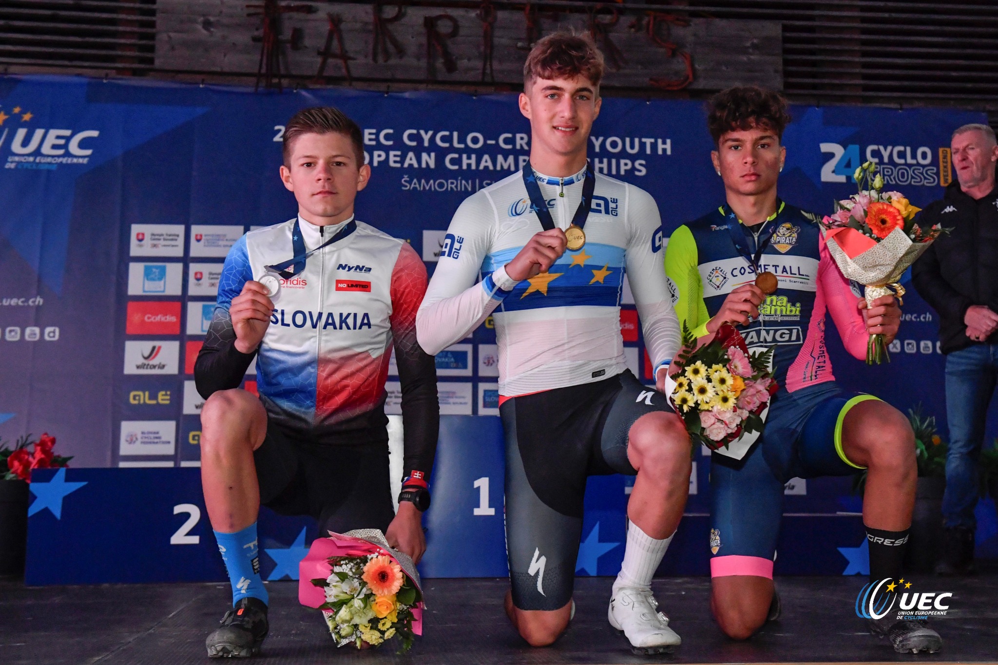 Dell’Olio tra i big del ciclocross europeo giovanile