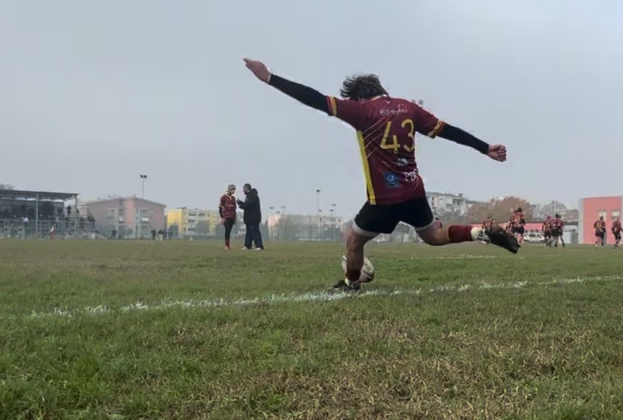 Rugby: U16 LundaX Lions Amaranto vittoriosa