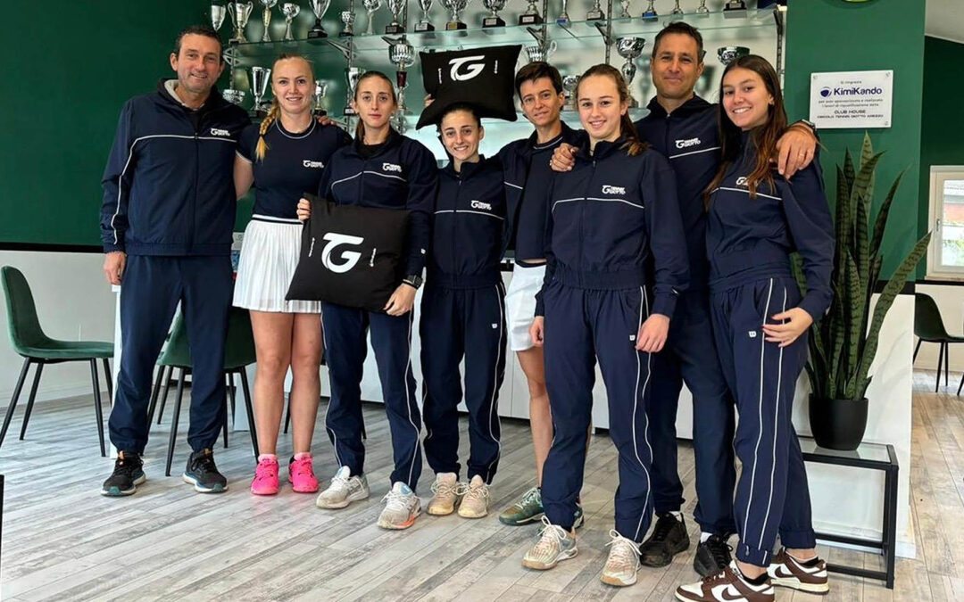 Tennis Giotto sarà anche nel 2025 in serie A2 maschile e femminile