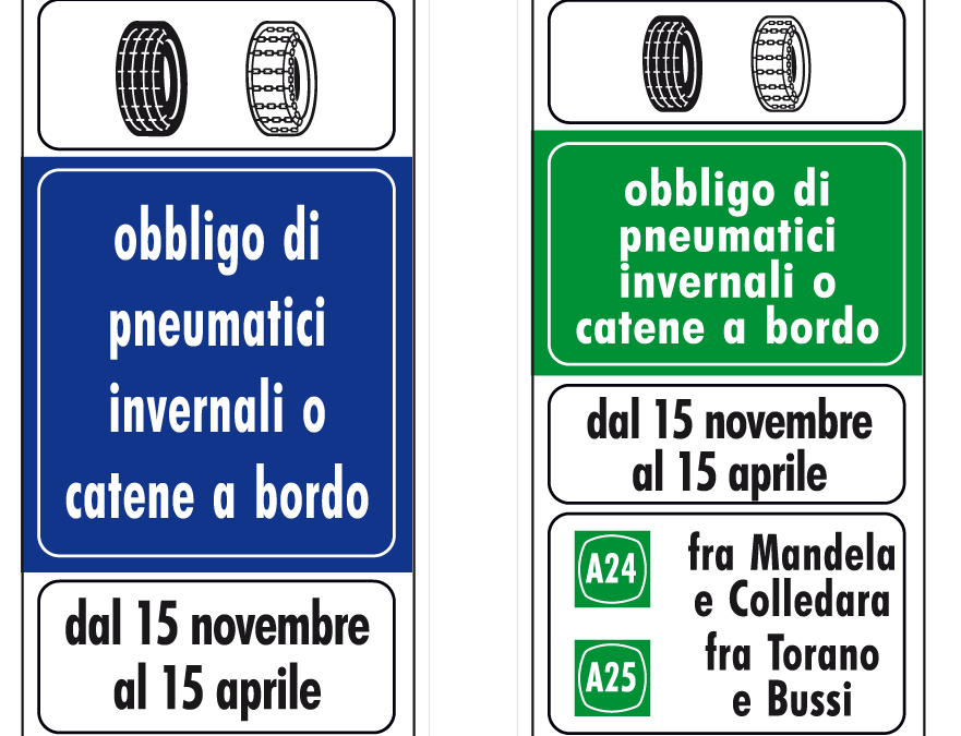 ASSOGOMMA: Scatta l’Obbligo di Pneumatici Invernali