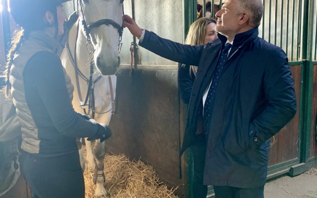 Il Sottosegretario D’Eramo in visita al complesso dell’Ippodromo di Cesena