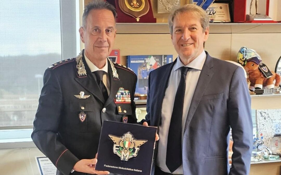 Affiliazione alla FMI del neocostituito Moto Club Centro Sportivo Carabinieri