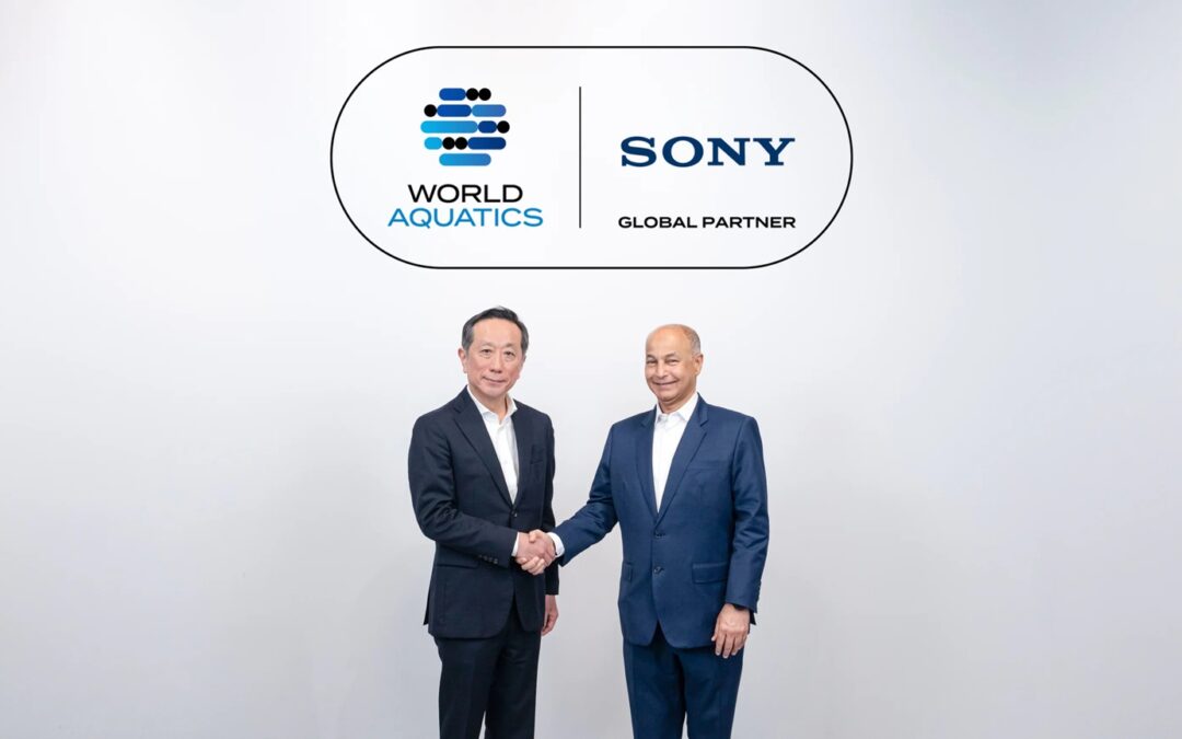 World Aquatics e Sony per gli sport acquatici