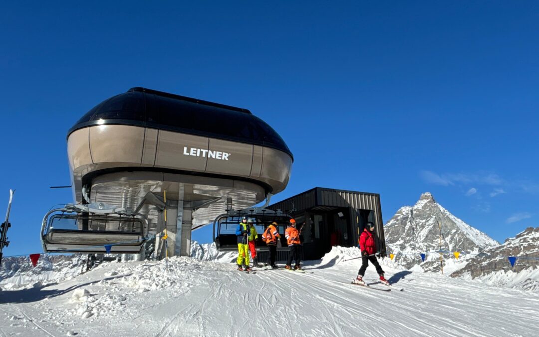 Inaugurata la nuova seggiovia Goillet di Breuil-Cervinia