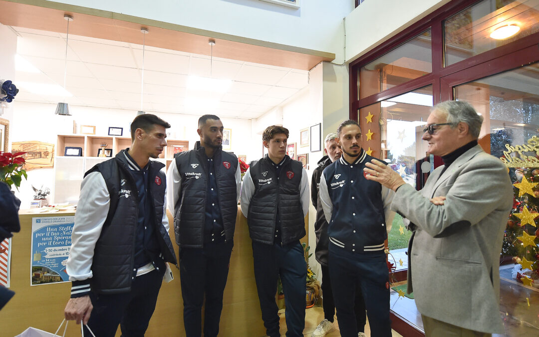 AC PERUGIA CALCIO: visita al reparto di oncoematologia pediatrica